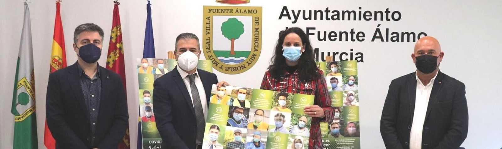 Fuente Álamo se une a Proexport para prevenir la COVID en el sector agrícola