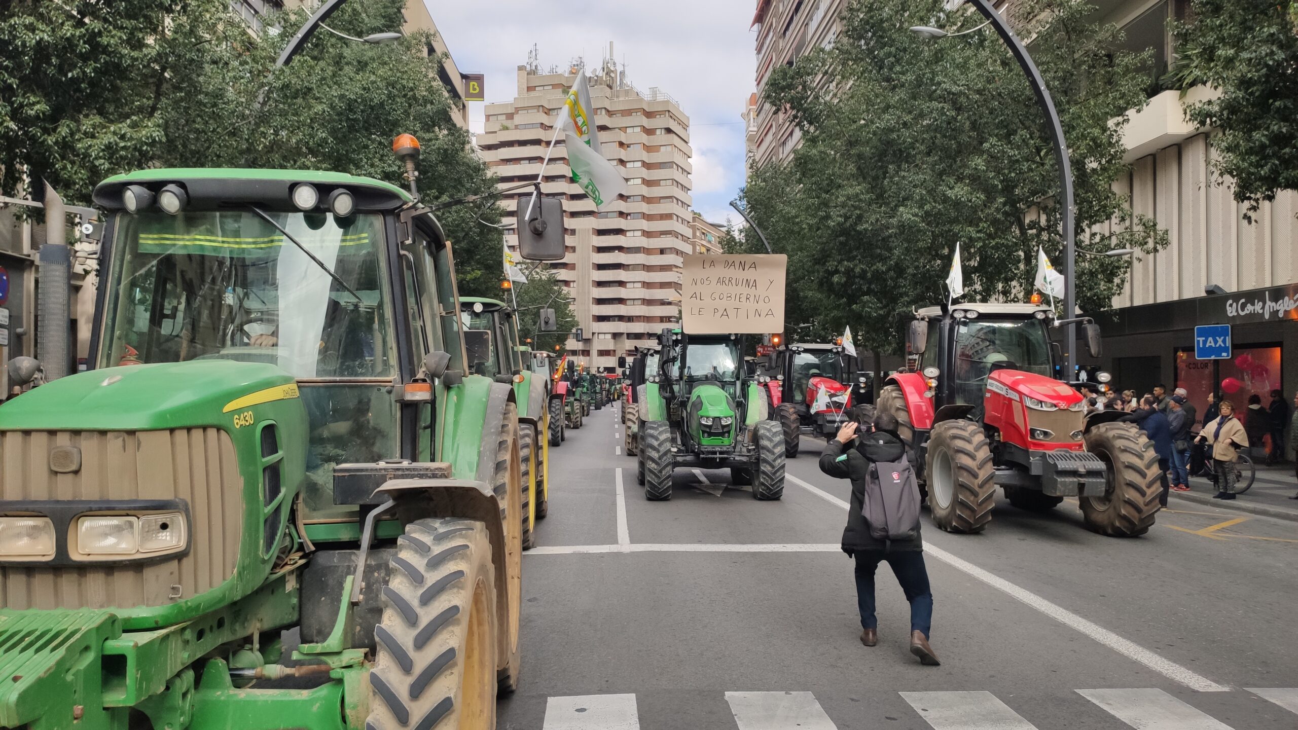 El agro se manifiesta en Madrid en defensa del trasvase Tajo-Segura