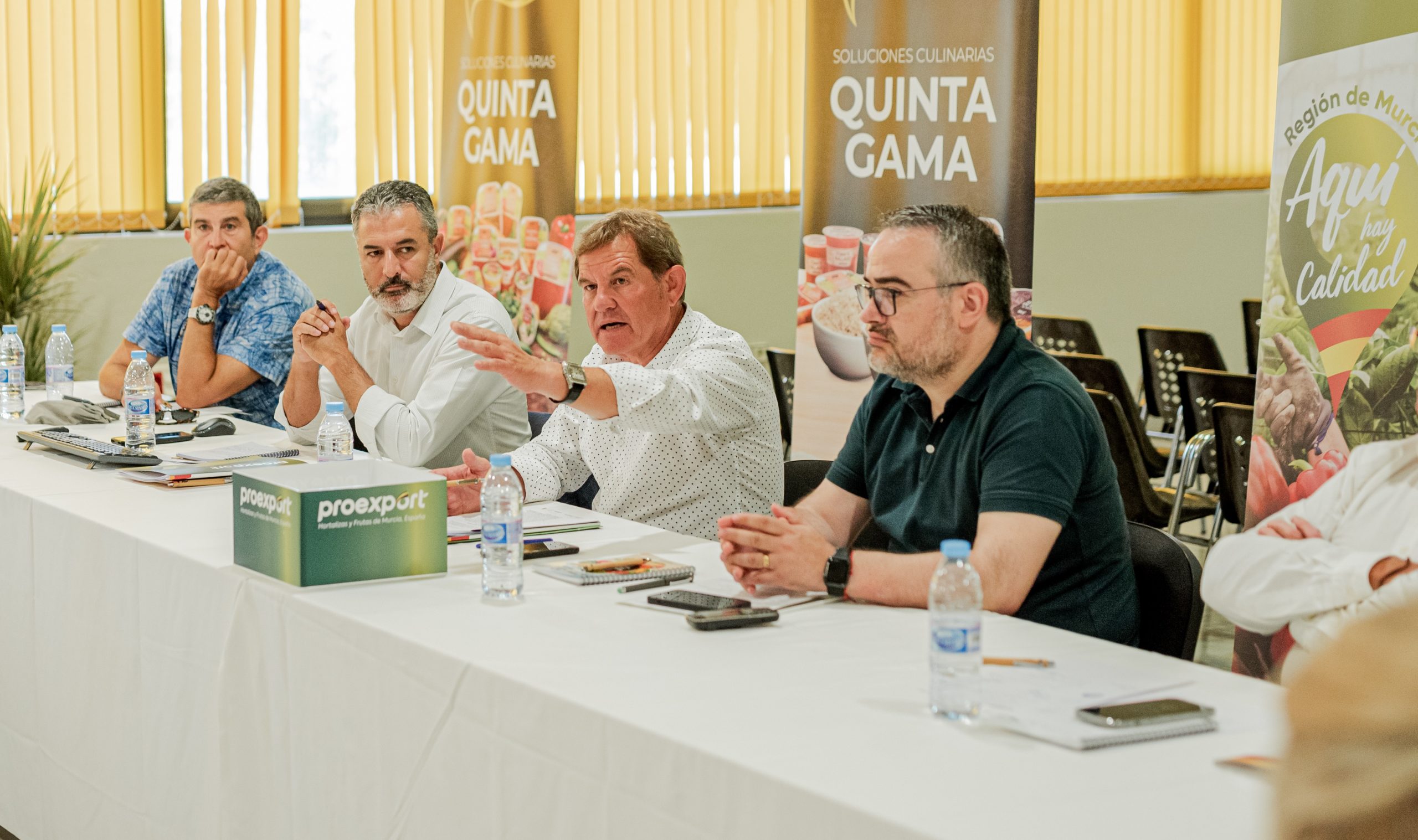 Proexport muestra su apoyo a agricultores, empresas asociadas y sus trabajadores en Campo de Cartagena