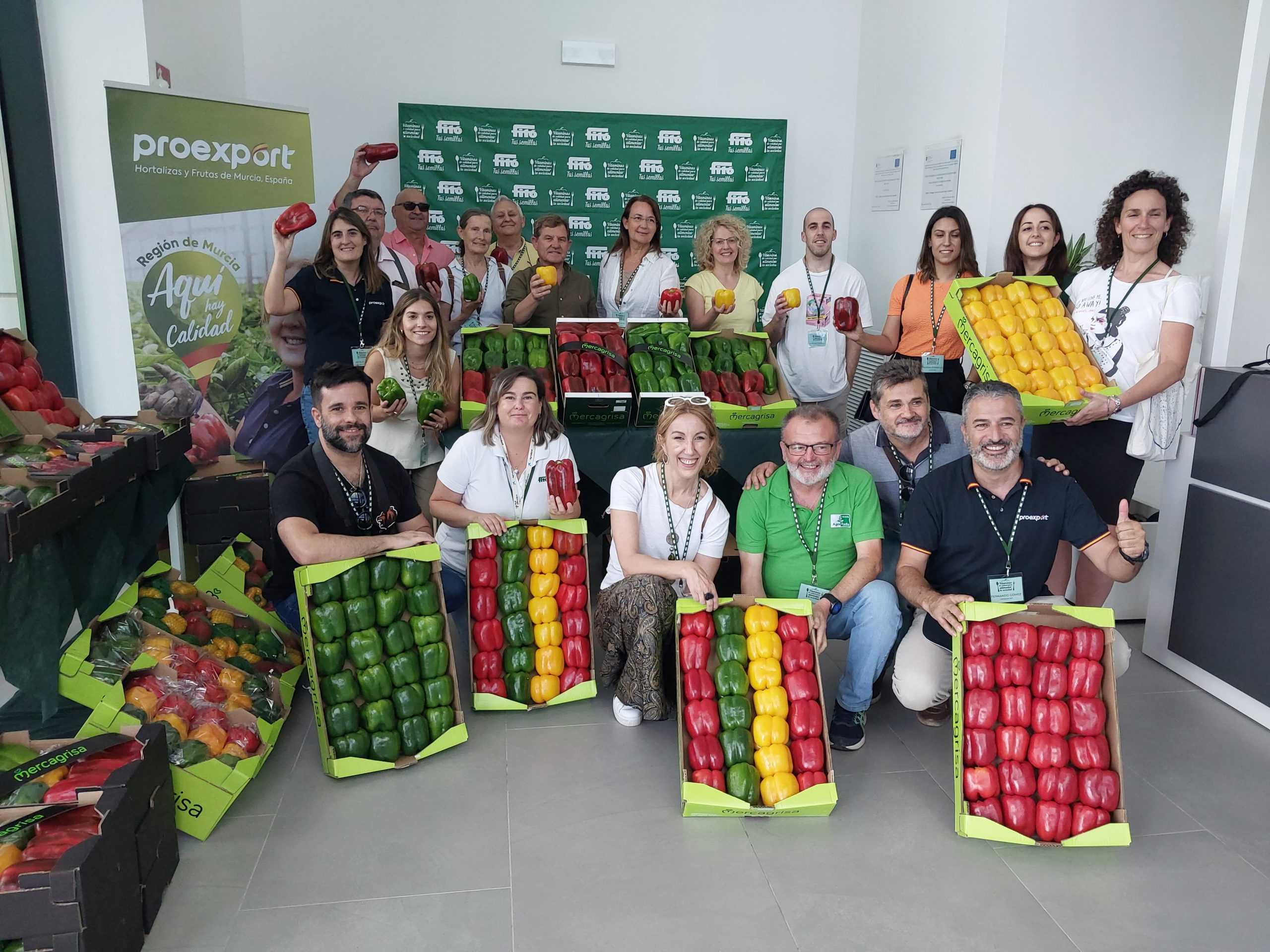 De periodistas a agricultores, por un día